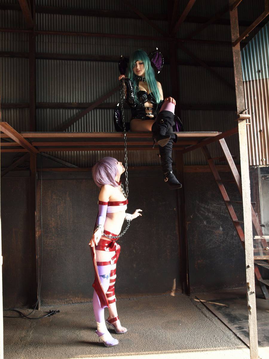 [Cosplay] sm女王乐趣 Darkstalkers Morrigan & Lilith